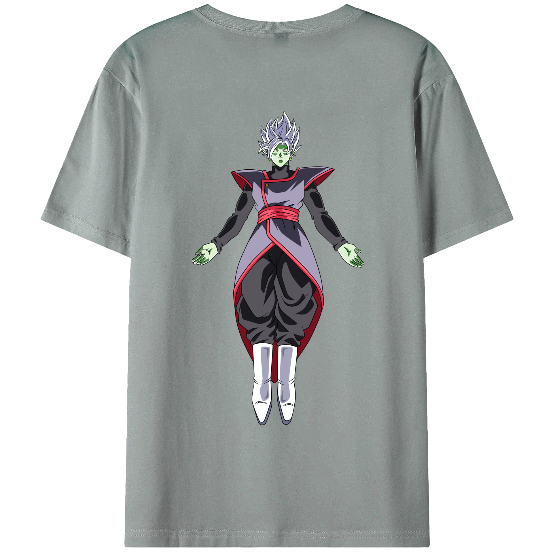 （画像用） ドラゴンボール ベジット DRAGON BALL Vegetto 綿100％ メンズ半袖Tシャツ（バックプリント） 通気性